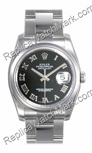 Швейцарская Rolex Oyster Perpetual Datejust Мужские часы 116200-BKSBRO - закрыть