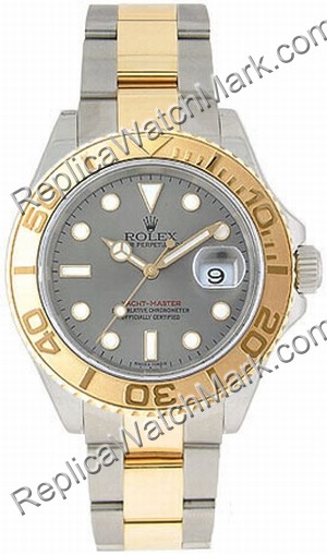 Swiss Rolex Oyster Perpetual Yachtmaster Mens Watch 16623-GYSO - Click Image to Close