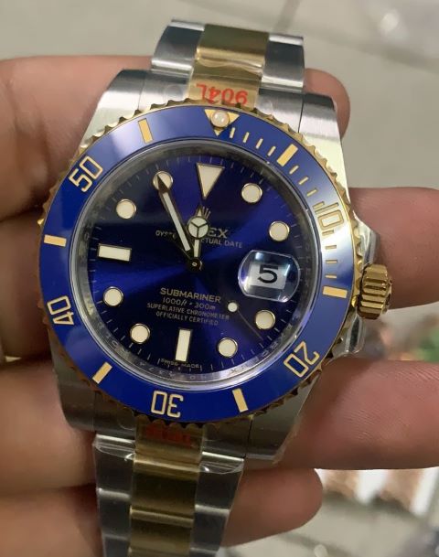 Swiss Rolex Oyster Perpetual Submariner Date Mens Watch 116613LB - ウインドウを閉じる