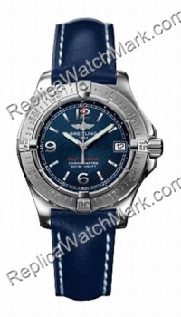 Aeromarine Breitling Colt Oceane Blue Steel Ladies Watch A773801