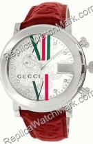 Gucci 101 Mens Diamond Chronograph Watch YA101327