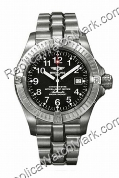 Breitling Aeromarine Avenger Seawolf Mens Titanium Black Watch E