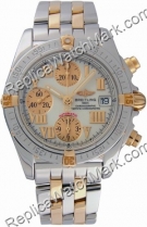 Breitling Chrono Cockpit Windrider 18kt Yellow Gold Watch Mens S