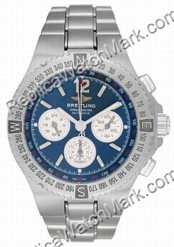 Breitling Mens Professional Blue Steel Hercules Watch A39362-C5-