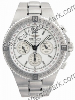 Breitling Mens Professional Steel Hercules White Watch A3936310-