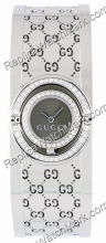Gucci Twirl 112 2 Row Diamante Ladies Bangle Watch Steel YA11250  Gucci Twirl 112 2 Row Diamante Ladies Bangle Watch Steel YA11250