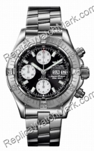 Breitling Chrono Mens Aeromarine Superocean Steel Black Watch A1  Breitling Chrono Mens Aeromarine Superocean Steel Black Watch A1