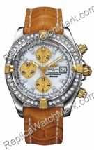 Breitling Windrider Diamond Evolution Chronomat 18kt Yellow Gold  Breitling Windrider Diamond Evolution Chronomat 18kt Yellow Gold