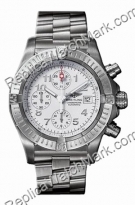 Breitling Chrono Mens Aeromarine Avenger Branco de Titânio ver E  Breitling Chrono Mens Aeromarine Avenger Branco de Titânio ver E