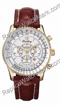18kt Montbrillant Breitling Navitimer Rose Gold Brown Mens Watch  18kt Montbrillant Breitling Navitimer Rose Gold Brown Mens Watch