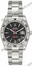 Mens suíça Rolex Oyster Perpetual Datejust Ouro Branco 18kt e do  Mens suíça Rolex Oyster Perpetual Datejust Ouro Branco 18kt e do