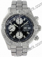 Breitling Chrono Mens Aeromarine Superocean Steel Black Watch A1  Breitling Chrono Mens Aeromarine Superocean Steel Black Watch A1