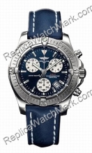 Breitling Chrono Mens Aeromarine Colt Blue Steel Watch A7338011-  Breitling Chrono Mens Aeromarine Colt Blue Steel Watch A7338011-