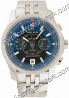 Breitling Bentley Mark VI Mens Platinum Blue Steel Watch P263621  Breitling Bentley Mark VI Mens Platinum Blue Steel Watch P263621