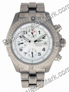 Breitling Chrono Mens Aeromarine Avenger Branco de Titânio ver E  Breitling Chrono Mens Aeromarine Avenger Branco de Titânio ver E
