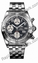 Breitling Windrider Chrono Mens Cockpit Steel Black Watch A13358  Breitling Windrider Chrono Mens Cockpit Steel Black Watch A13358