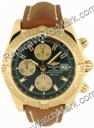 Breitling Windrider Chronomat Evolution 18-каратного желтого золота Черный M  Breitling Windrider Chronomat Evolution 18-каратного желтого золота Черный M