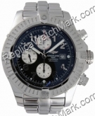 Breitling Super Avenger Aeromarine сталь Черный Мужские часы A13370  Breitling Super Avenger Aeromarine сталь Черный Мужские часы A13370