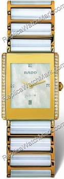 Rado Integral Superjubile Diamond 18kt Yellow Gold Pearl-tone Ce