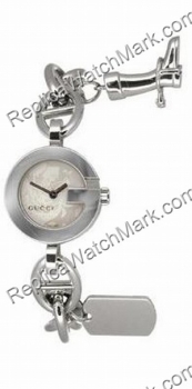 Gucci G-107 Madre del Signore Charms Flower Pearl Watch YA107511