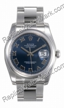 Swiss Rolex Oyster Perpetual Datejust Mens Watch 116200-BLRO