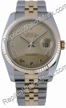 Rolex Oyster Perpetual Datejust 18kt Gold and Steel Mens Watch 1