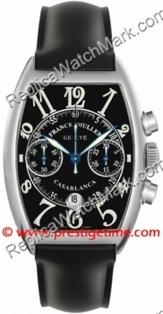 Franck Muller Casablanca Chronograph 8885 C CC DT SS Black (8885