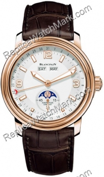 Blancpain Leman Moon Phase Calendar Mens Watch 2863-3642-53B