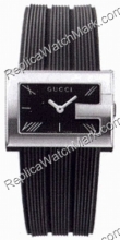 Gucci G-Watch 100G Steel Rubber Strap Mens Watch YA100304