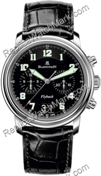 Blancpain Leman Gran hombre del tiempo de retorno Fecha reloj 28