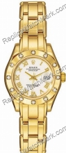 Rolex Oyster Perpetual Lady Datejust Pearlmaster jaune 18 kt, Me