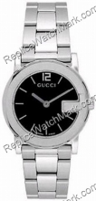 Gucci G-Watch 101G Damas de Acero Negro Reloj YA101505