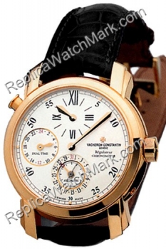 Vacheron Constantin Malte double Hommes Régulateur Time Watch 42