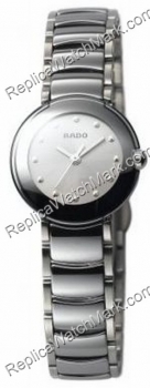 Rado Coupole Mesdames Platinum acier céramique Watch R22594102