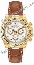 Swiss Rolex Oyster Perpetual Cosmograph Daytona 18kt Gold Mens W