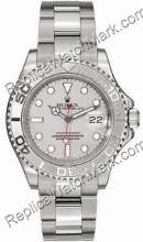 Suiza Hombres Rolex Oyster Perpetuo Yachtmaster Mira 16622-GYSO