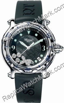 Chopard acero inoxidable Deporte Feliz 288347-3007 (28/8347/8)