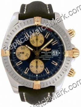 Breitling Windrider Evolution Chronomat Ouro Amarelo 18kt Mens S