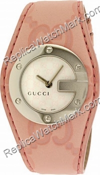 G Gucci Watch-107 Series Pink Ladies Watch YA104537