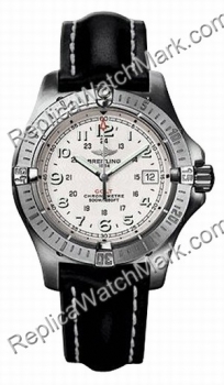 Breitling Colt Aeromarine Mens Steel Quartz Black Watch A7438010