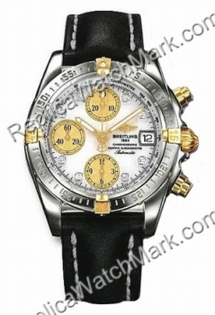 Breitling Windrider Chrono Cockpit Diamond 18kt Gelbgold Steel B