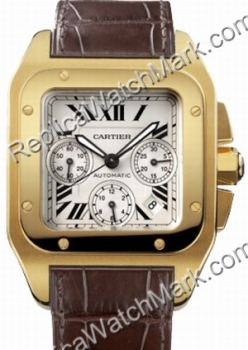 Cartier Santos 100 Хронограф w20096y1