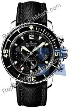 Blancpain Fifty Fathoms Flyback Chronograph Мужские часы 5085F-113