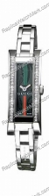 Gucci 110 G-Link Черный рисунком 36 Алмазный женские часы YA11051