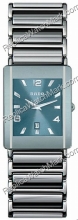 Rado Integral Platinum-tone Ceramic Blue Mens Watch R20484202