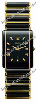 Rado Integral 18kt Gelbgold Black Ceramic Herrenuhr R20282192