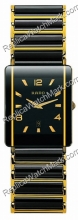 Rado Integral or jaune 18 kt Black Watch Mens céramique R2028219