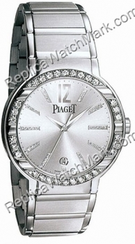 Piaget Polo Mens 18K White Gold Watch G0A26023