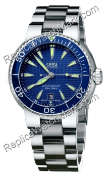 Hommes Oris TT1 Date Divers Watch 733.7533.85.55.MB