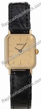 Rado mujer rectángulo reloj de oro R91181255